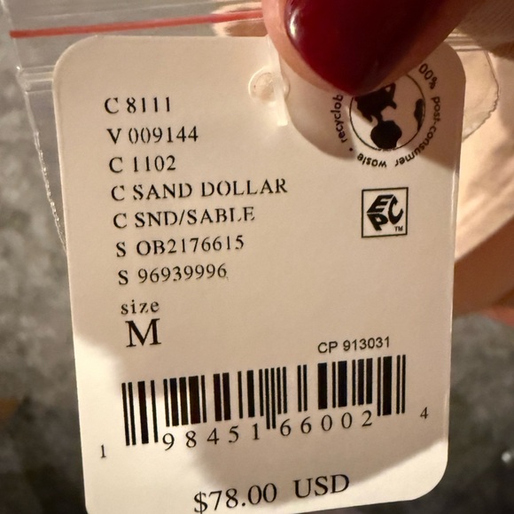 Blake Vest NWT sand dollar - Picture 4 of 4